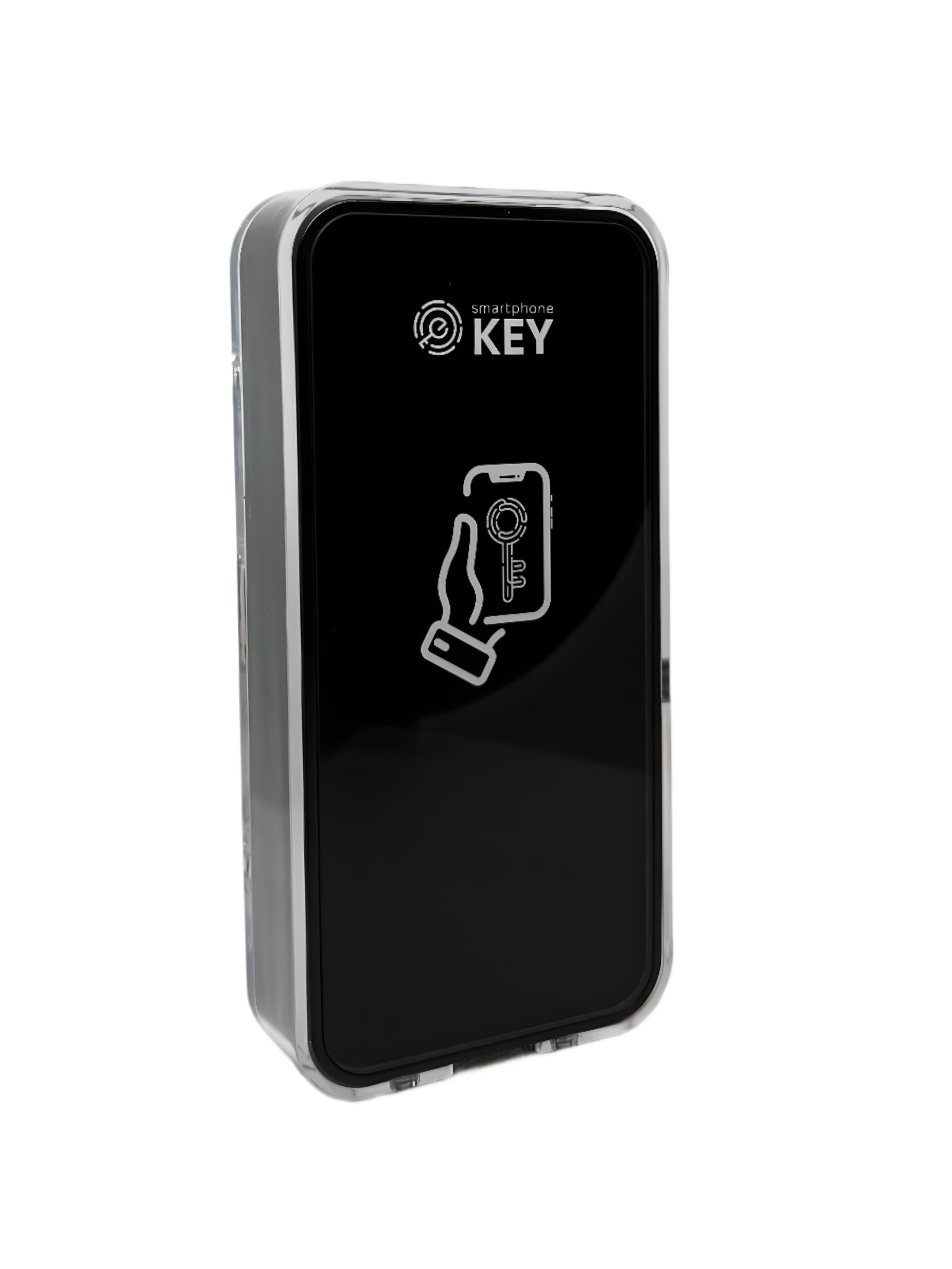 Reader with backplate